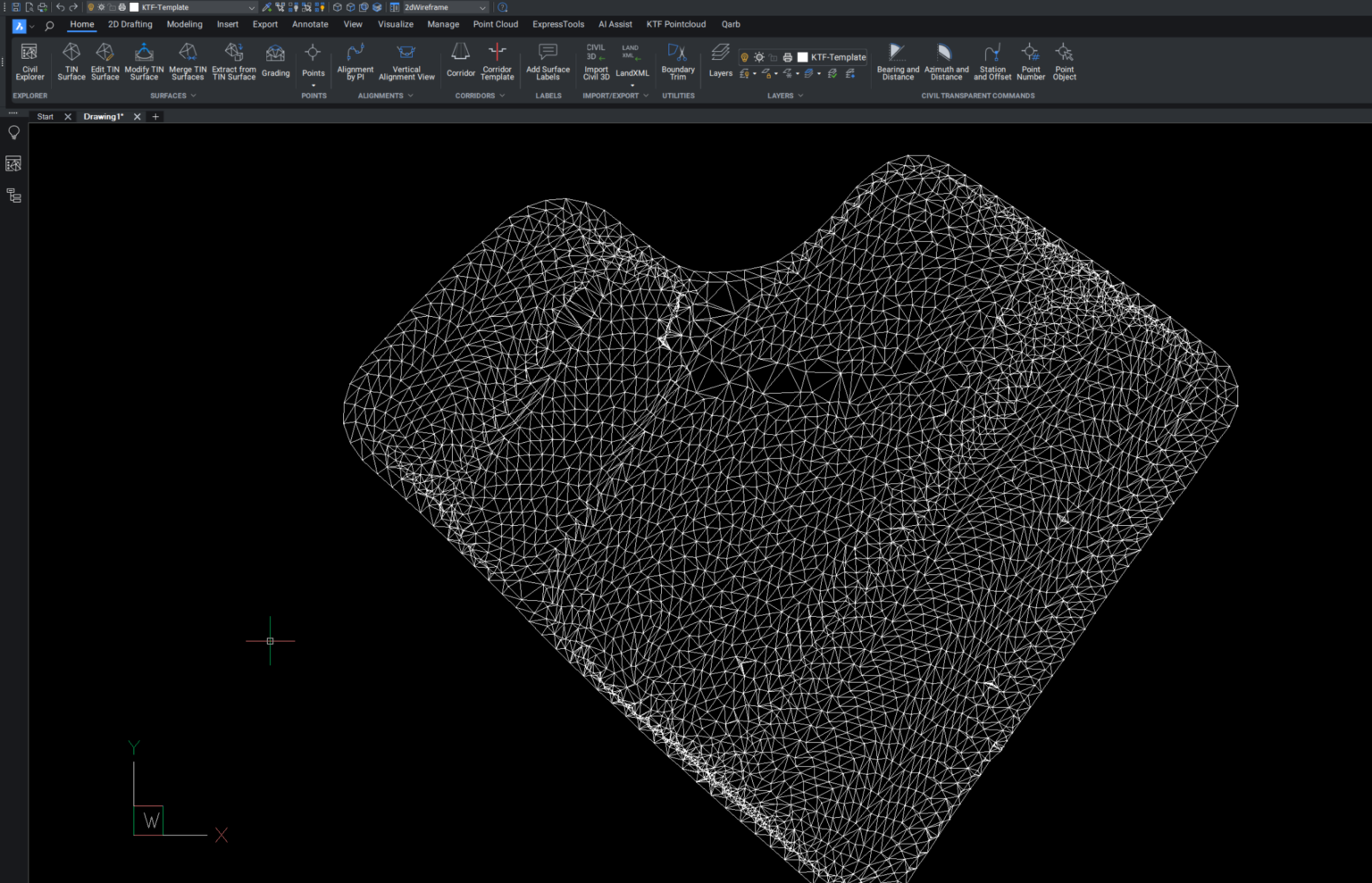 Creating A TIN Surface From Point Data In BricsCAD: A Step-by-Step ...